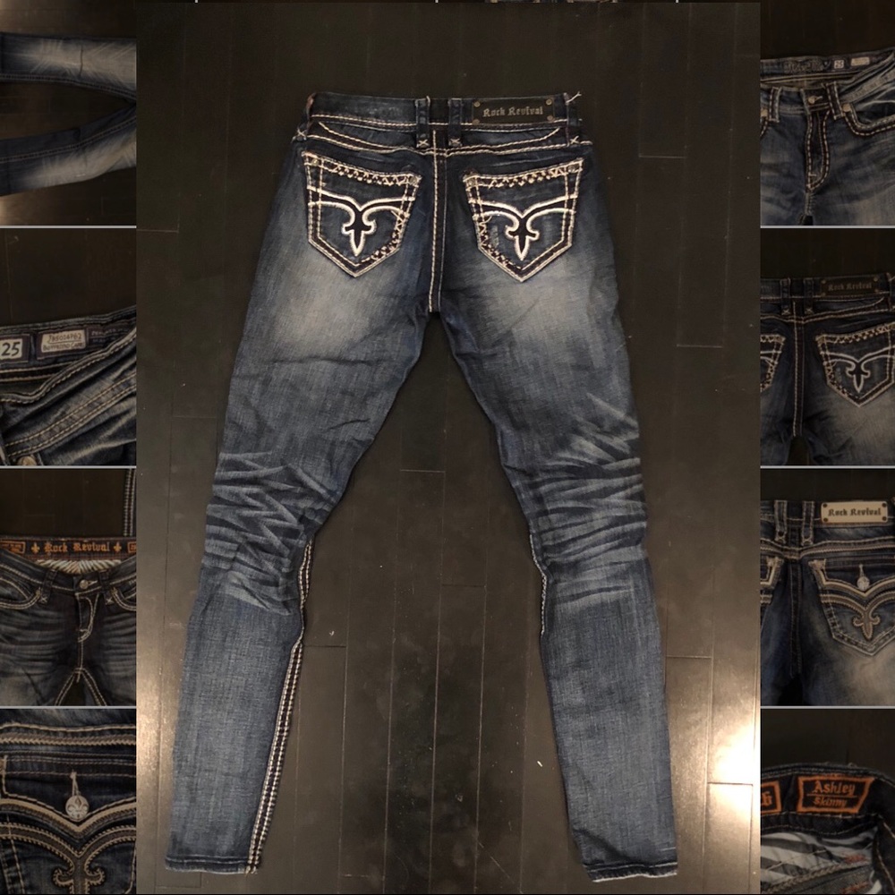 Rock Revival Skinny Jeans 26